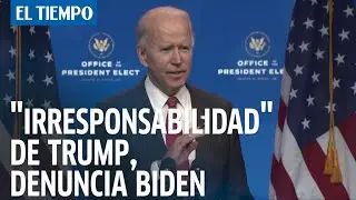 Biden denuncia la 