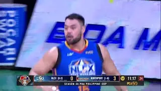 Brandon Ramirez THREE-POINTERS for NLEX vs. NorthPort in 1Q 💣| PBA Season 49 Philippine Cup