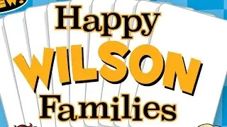 Happy Familes Card Game - WILSON EDITION - by GO FOR IT GAMES
