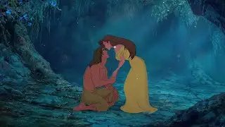 (No Midroll Ads)Tarzan&rsquo;s Gentle Jungle Night💫Disney Princess Piano Music for Deep Peace