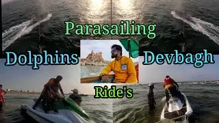 We Saw Dolphins in Devbagh Malvan | Parasailing with Mom in Konkan | Hashtag Lavesh Vlogs | Part 3