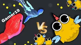 Snake Clash.io Vs Mosquito.io🔥- (All MAX LEVEL, EPIC GAME), Best Victory 100% WiN ! SnakeGamer19!128