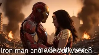 Iron man and wonder women sad