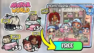 FREE PILATES ESSENTIALS !! CLAIM NOW (+free AW COINS) | AVATAR WORLD PAZU // GAMEAVATARS // PAZU 