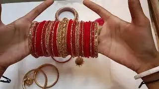 bridal bangles set | bridal bangles set kaise banaen #trending #chudiyan #youtubeshorts