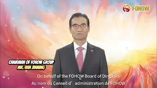 Le Pr&eacute;sident FOHOW, M. Han Jin Ming, inspire plus de 1,000 leaders au Cameroun.Une vision-Une chance
