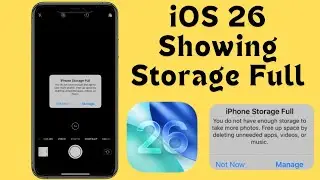 How to Fix &ldquo;iPhone Storage Full&rdquo; Issue on iOS 26