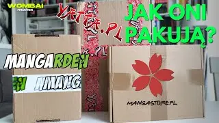 Mangastore, Mangarden, Yatta (unboxing) - sprawdzam jak oni pakują!