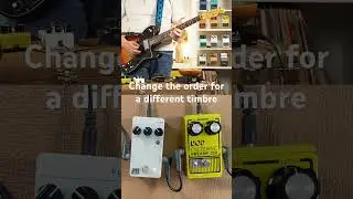 Pedal Chain For More Sustain | JHS 3 Series Fuzz Into DOD Overdrive Preamp 250 | Krautrock