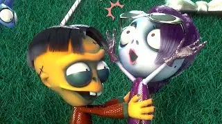 Zombie Dumb | 좀비덤 | Hana Gets Festive! | Christmas Tree | Zombie Cartoon | Videos For Kids