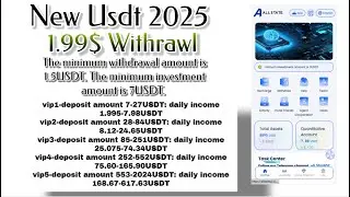 New  Allstateaivip | Usdt Mining App | Trx Cloud Mining | Usdt Earning Site | investment 2025