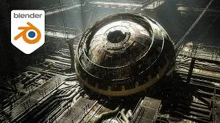 Создание полноценной научно-фантастической сцены в Blender (шаг за шагом)