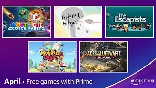 Twitch Prime Games April 2021 Amazon Games #twitchprime #freegames #amazonprime