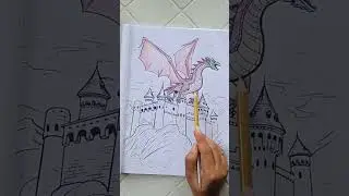 Dragon Coloring Pages #coloringbooks #coloringpages #artandcraft #coloringbookpage #coloringbook