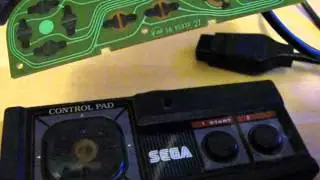 Контроллер NES, модифицированный для использования с Master System