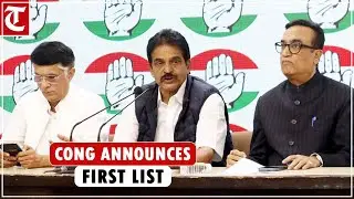 Congress announces their first list of candidates for general election
