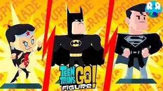 Teen Titans GO Figure! Teeny Titans 2 - Repaint your Justice League Figure Preview Gameplay