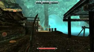 TES V Skyrim Secret entrance to Brinewater Grotto Gulum Ei killed by accident
