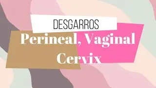 DESGARRO PERINEAL, VAGINAL, CERVIX - suturas