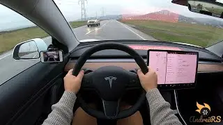 Tesla Model 3 Long Range AWD Dual Motor POV Test Drive