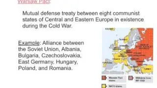 Cold War: Key Terms