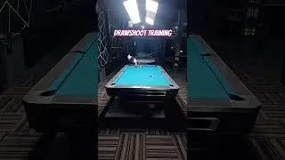 Latihan Drawshoot #billiard #drawshot