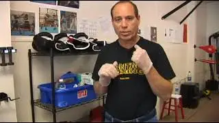 Using Latex Gloves as a Boxing Corner Man