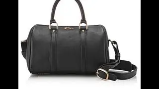 Living Endangered doctor's bag in black