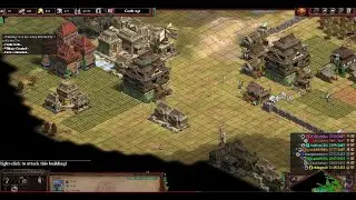 All-in didn't pay of | Noob 4v4 | Land Nomad | Age Of Empires 2