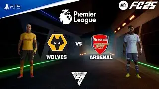 FC 25 - Wolves vs. Arsenal | Premier League 24/25 Full Match | PS5&trade; [4K60]