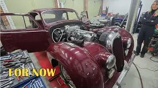 На данный момент | Находка в сарае 1947 года. Реставрация Talbot-Lago, выпуск 9.