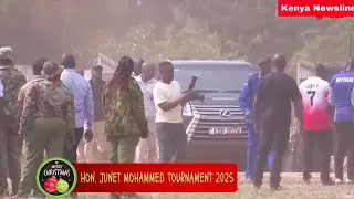 Watch how Pres.Ruto Arrived in Suna East, Migori County for Junnet Mohammed Tournament 2025