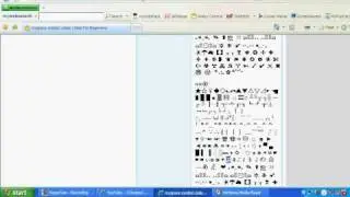 Cool Myspace Symbols