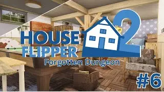 House Flipper 2 - #4 ASMR Cleaning Forgotten Dungeon