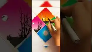four seasons painting|painting|drawing|seasons|4season#shorts #season #fourseason #4season