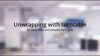 VARO Unwrapper Core XL - Full unwrapping of tall pallet
