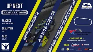 Crest Autosport | iRacing | IndyCar Series Season 3 | Round 10 @ Gateway