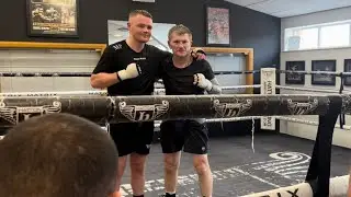 BRETT MCGINTY TALKS SPARRING RICKY HATTON TO HELP PREPARE HIM FOR HIS COMEBACK EXHIBITION BOUT
