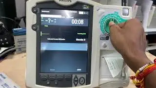 PHILIPS HEARTSTART MRX DEFIBRILLATOR FULL TESTING VIDEO HINDI 