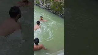 cousins united on monsoon 🌧🏊&zwj;♂️ #cousins #monsoon #swimming #naturalpools #comedyshorts #swimmingtip