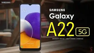 Samsung Galaxy A22 5G: первый взгляд, дизайн, камера, характеристики, цена, функции