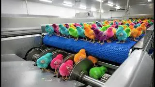 How Poultry Farm Make Million Eggs and Meat - Inside Modern Chickens Farm - Poultry Farm Technology