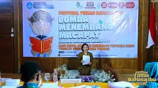 Juara 1 Putri Macapat SMP  FTBI 2024