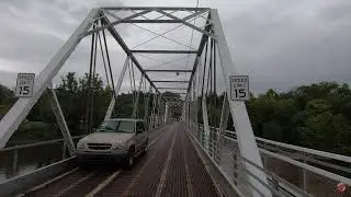 Washington Crossing Bridge over Delaware River connecting PA and NJ (Narrow, 3 Tons, No Trucks)