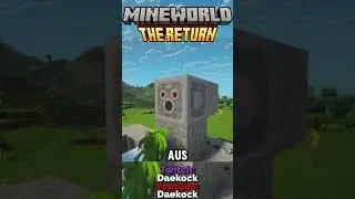 🚀 Mineworld: OP Zuckerrohr und Bambus Farm Trick #minecraft #shorts #daekock