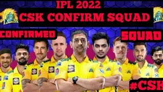 csk squad 2022