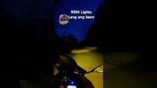 RDM lights, solid ka talaga #rider #ninja #motovlog