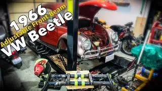 Volkswagen Beetle | Front End Work | Adjustable Beam, Drop Spindles & Brakes