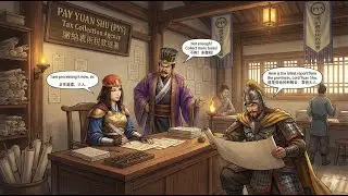 三國志8 Remake Romance of the Three Kingdoms 8 - 裴元術 Pei Yuanshu Ordinary Assemble Tax Office