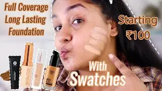 Affordable High Coverage & Long Lasting FOUNDATIONS for Wedding Season !UNDER (RS 100 -700)